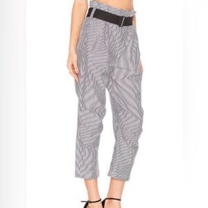 rag & bone — Bosworth Capri Navy Stripe & Canvas Belt— Size 10 — NWOT